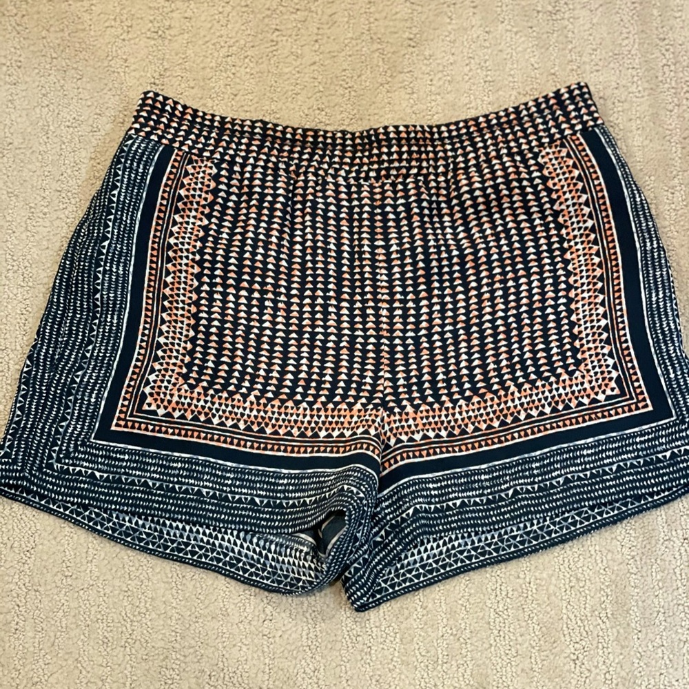 BCBGMAXAZRIA Navy Dress Shorts